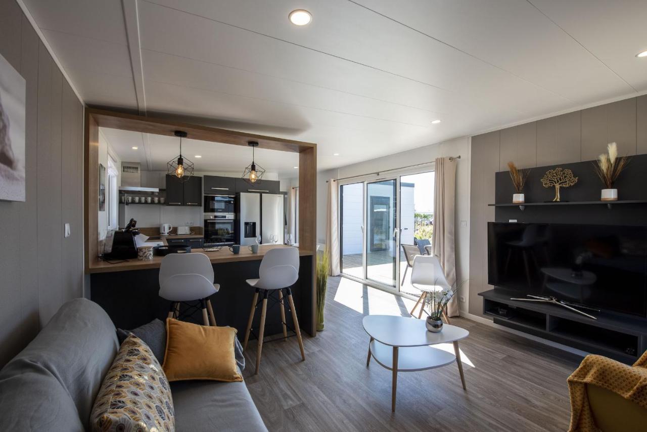 Chalet Pour 6 Dans Un Domaine Avec Piscine Bretignolles-sur-Mer ภายนอก รูปภาพ
